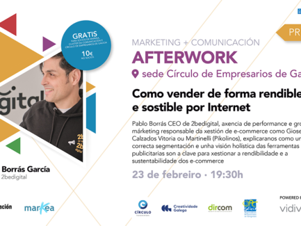 Afterwork: "Vender de forma rentable y sostenible por Internet"